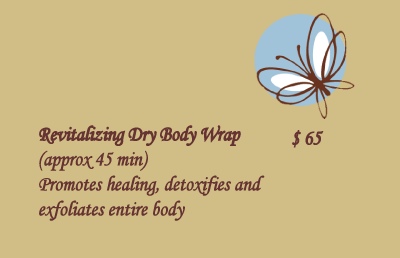 Body Treatment Menu